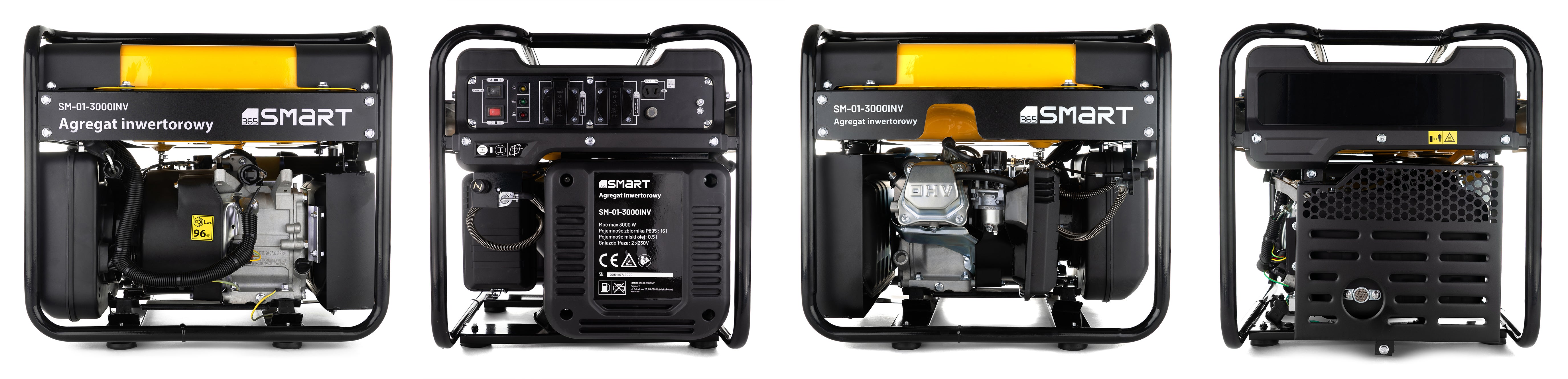 Agregat prądotwórczy 3.0 kW SM-01-3000INV SMART 5