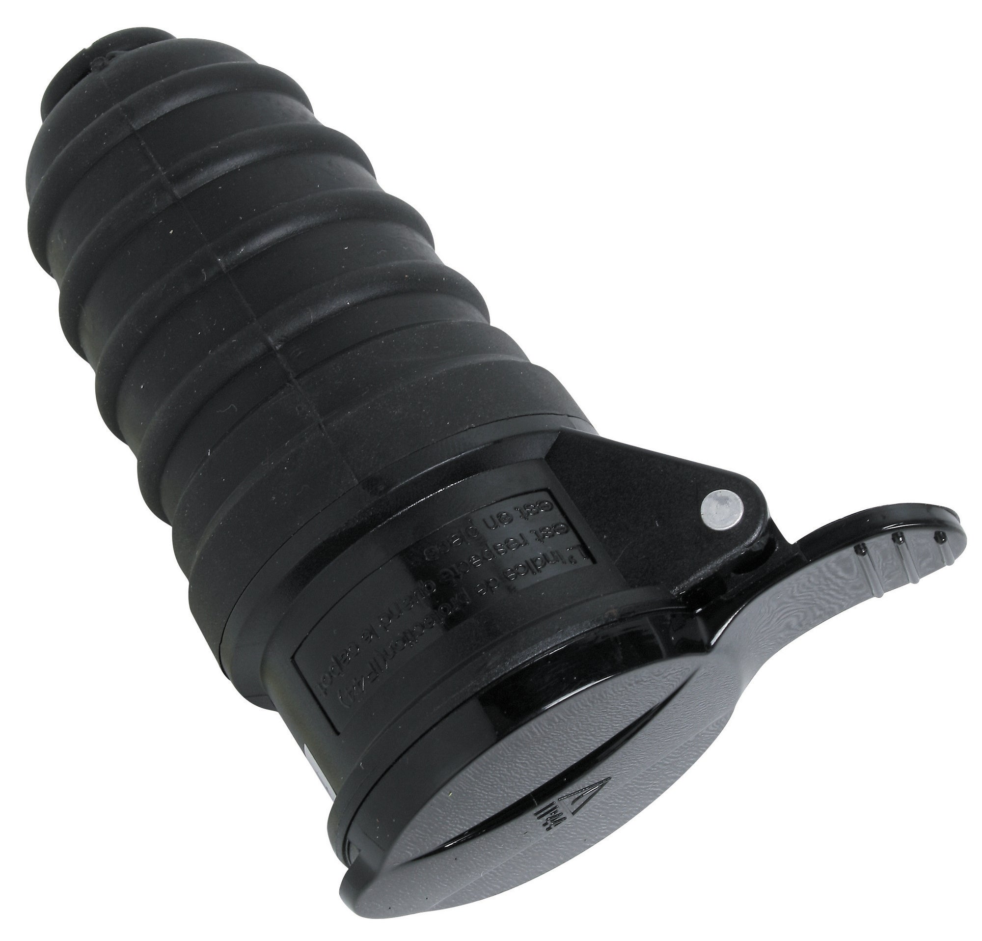 Wtyczka gumowa 16A z uziemieniem IP44 Pawbol 2