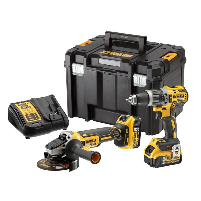 Zestaw elektronarzędzi 18V DCK2080P2T DeWalt / 2 x 5Ah