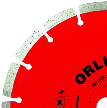 Tarcza diamentowa segmentowa 150x20/22,2 mm ORLIK 1