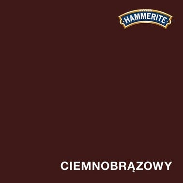 Farba antykorozyjna Hammerite ciemnobrązowy półmat 0,7l 1