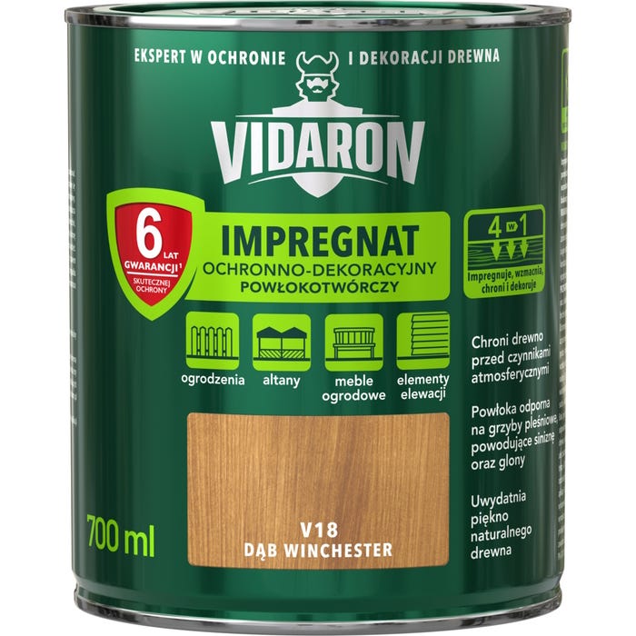 Impregnat Vidaron dąb winchester 0,7l