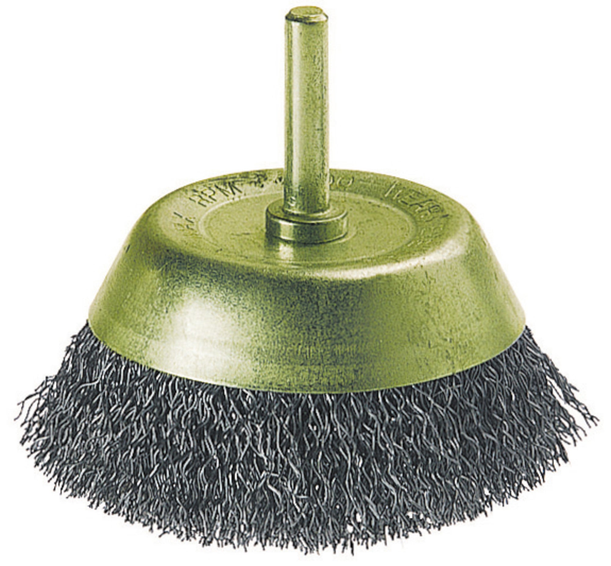 Szczotka doczołowa druciana 75 mm 0
