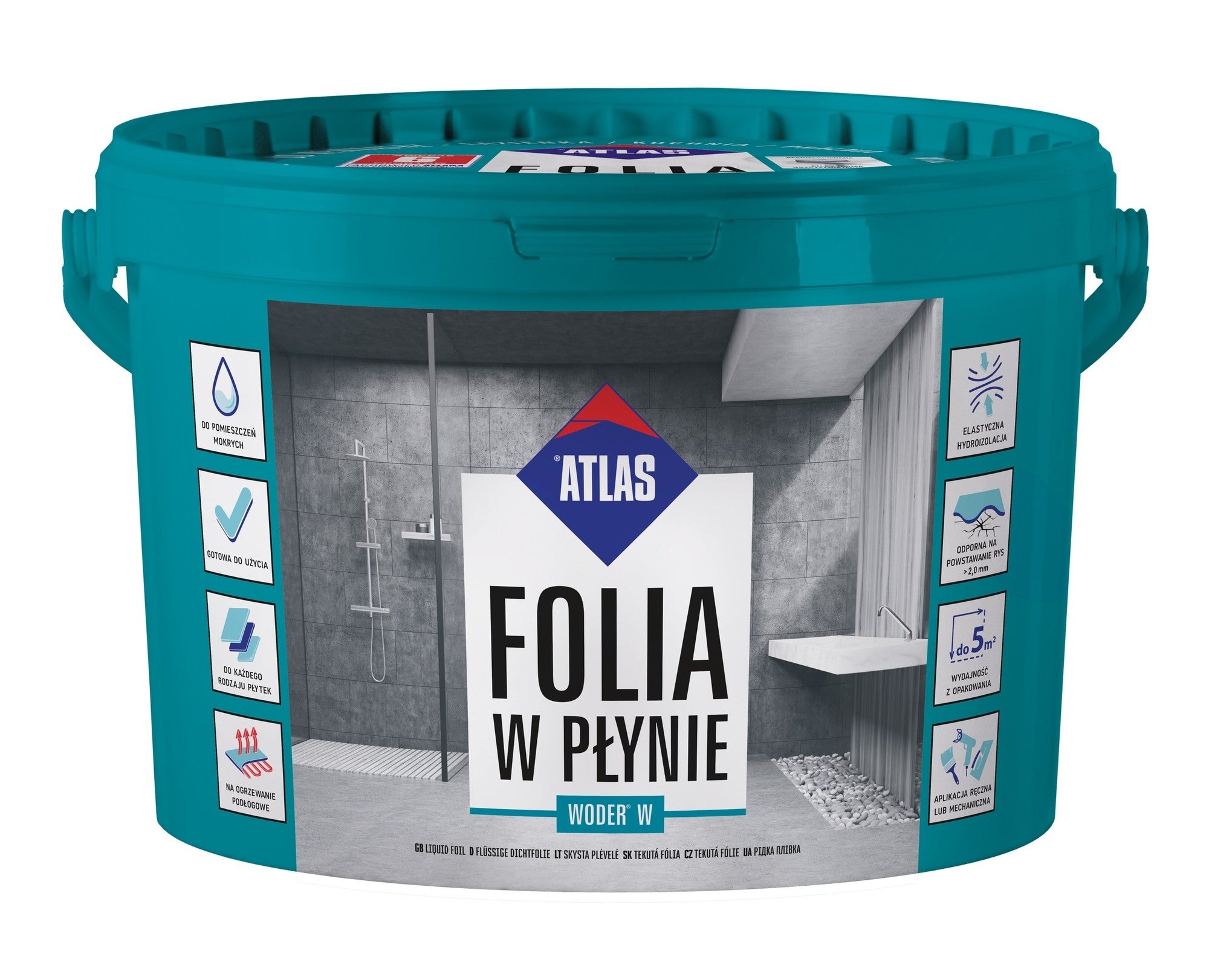 Folia w płynie Woder W 4.5 kg