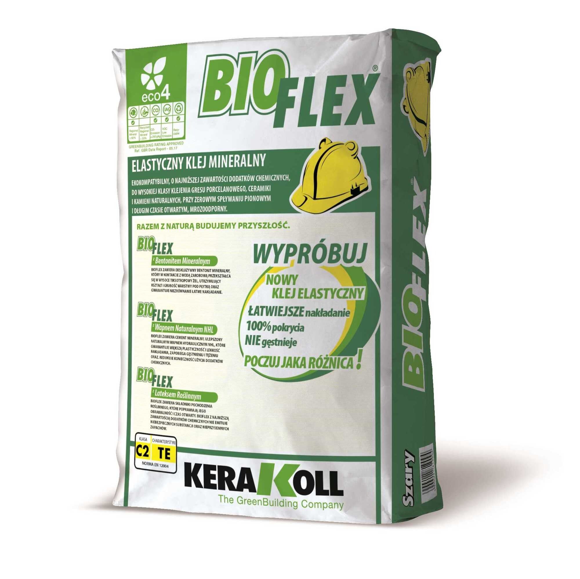 Zaprawa klejowa Bioflex Szary 25 kg 0
