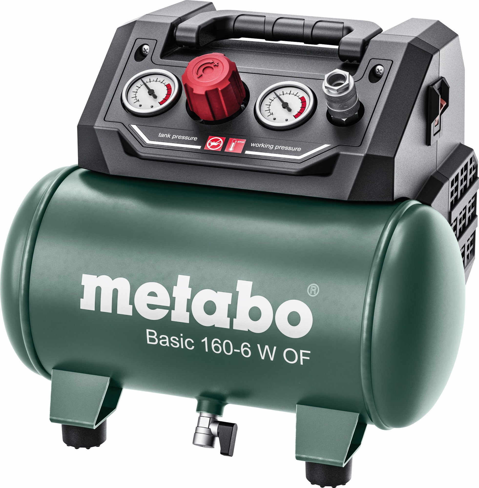 Kompresor 0,9kW 6L Basic 160-6 W OF Metabo 0