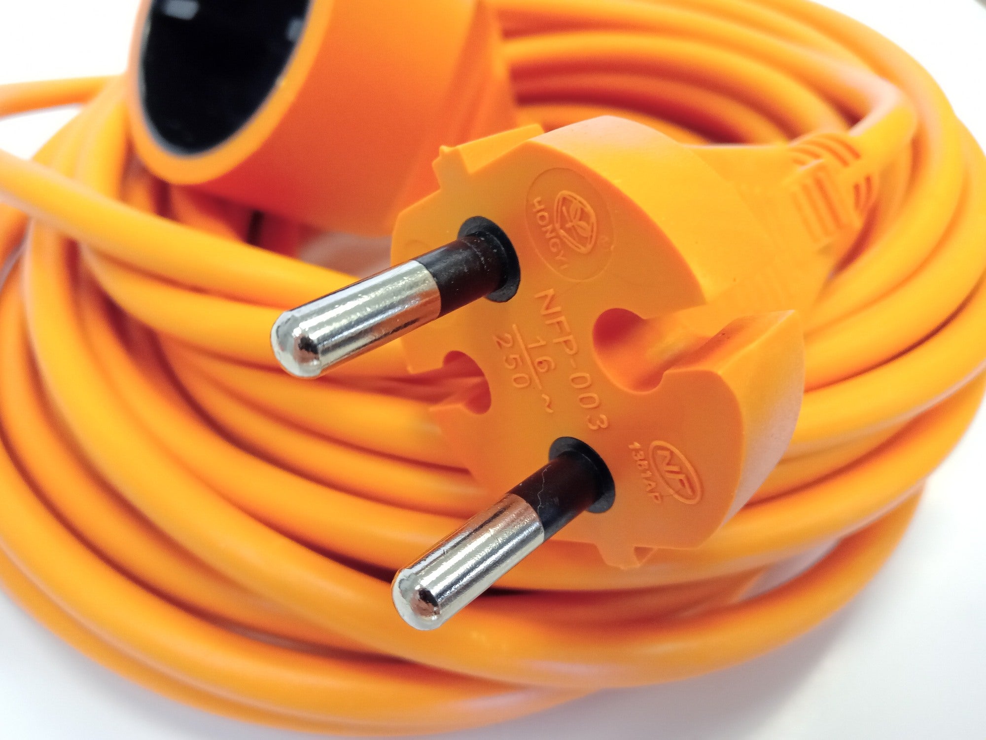 Przedłużacz ogrodowy 20m 2x1 H05VV-F (OWY)  1