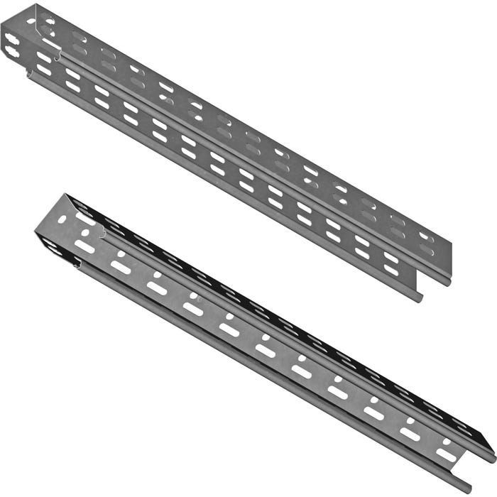 Korytko kablowe perforowane KGR 100x42mm grubość 0,5mm 2m