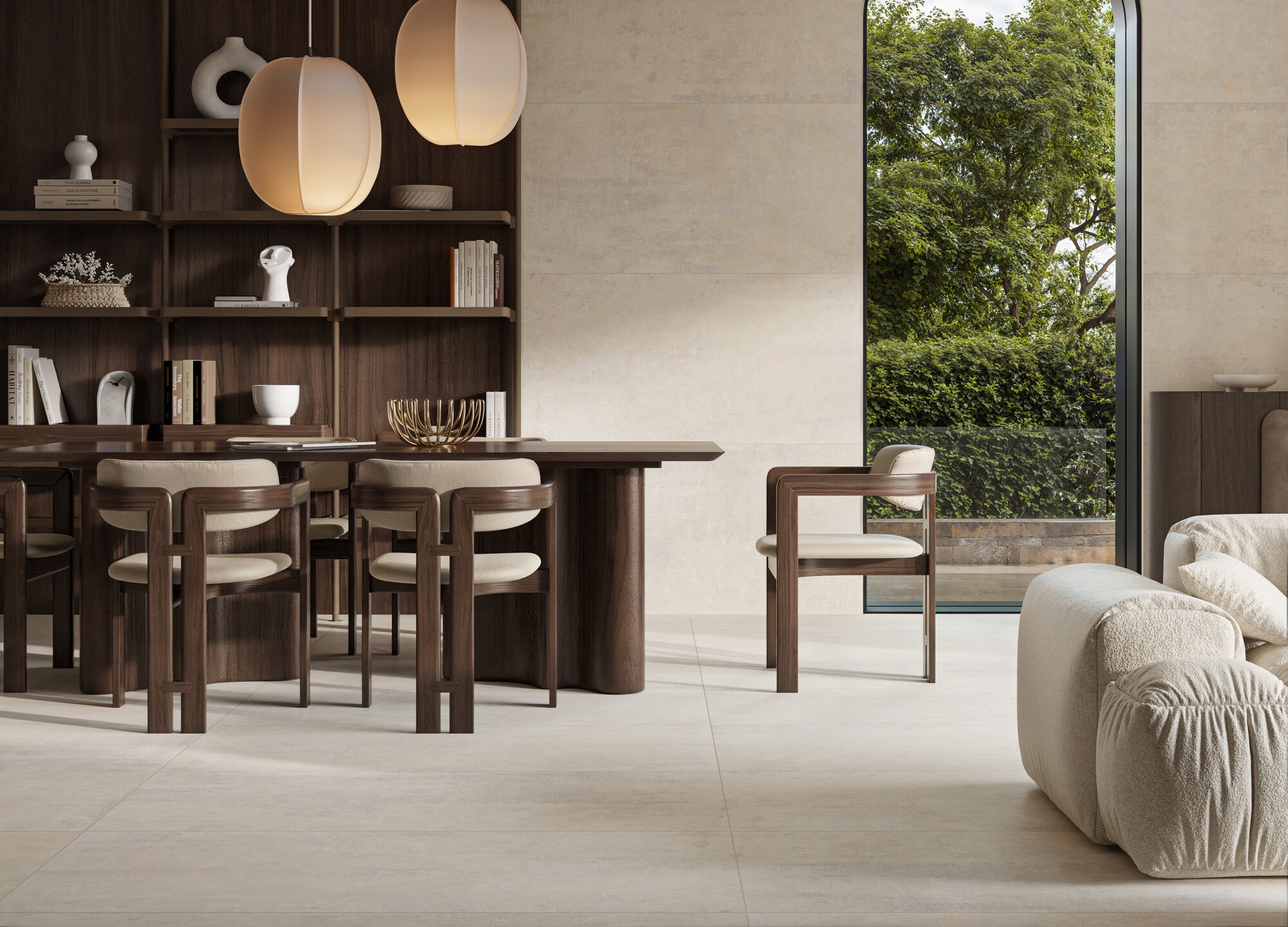 Gres szkliwiony Ilenia Ivory Silky Cristal 59,7x119,7 m2 1