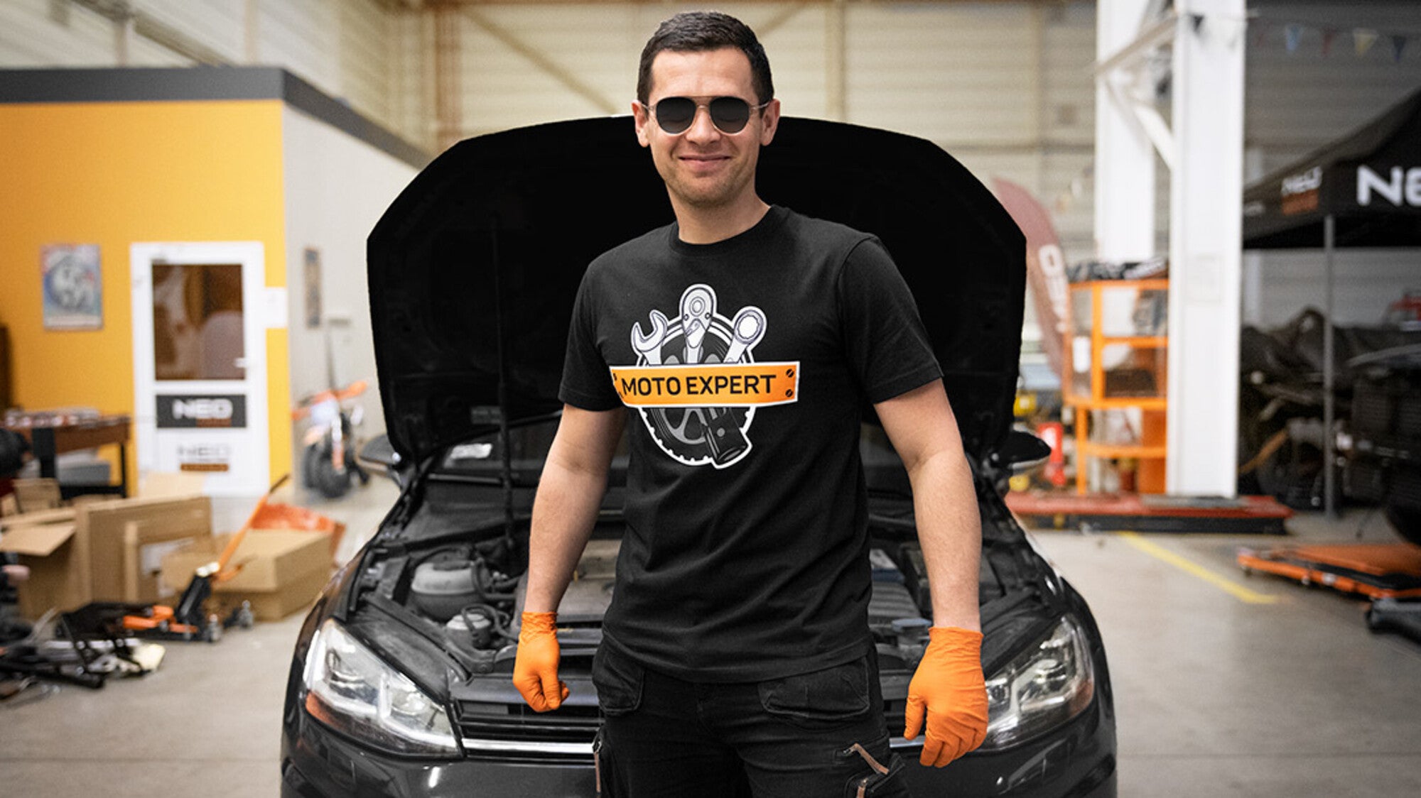 T-shirt z nadrukiem MOTO Expert 91-643 NEO, rozm. 3XL (58) 1