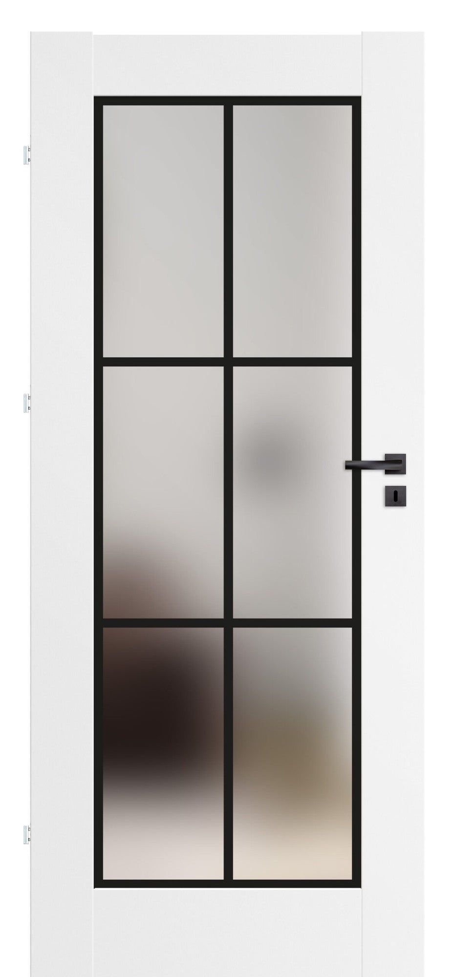 Skrzydło pokojowe Miskant 2 80 lewe śnieżnobiałe