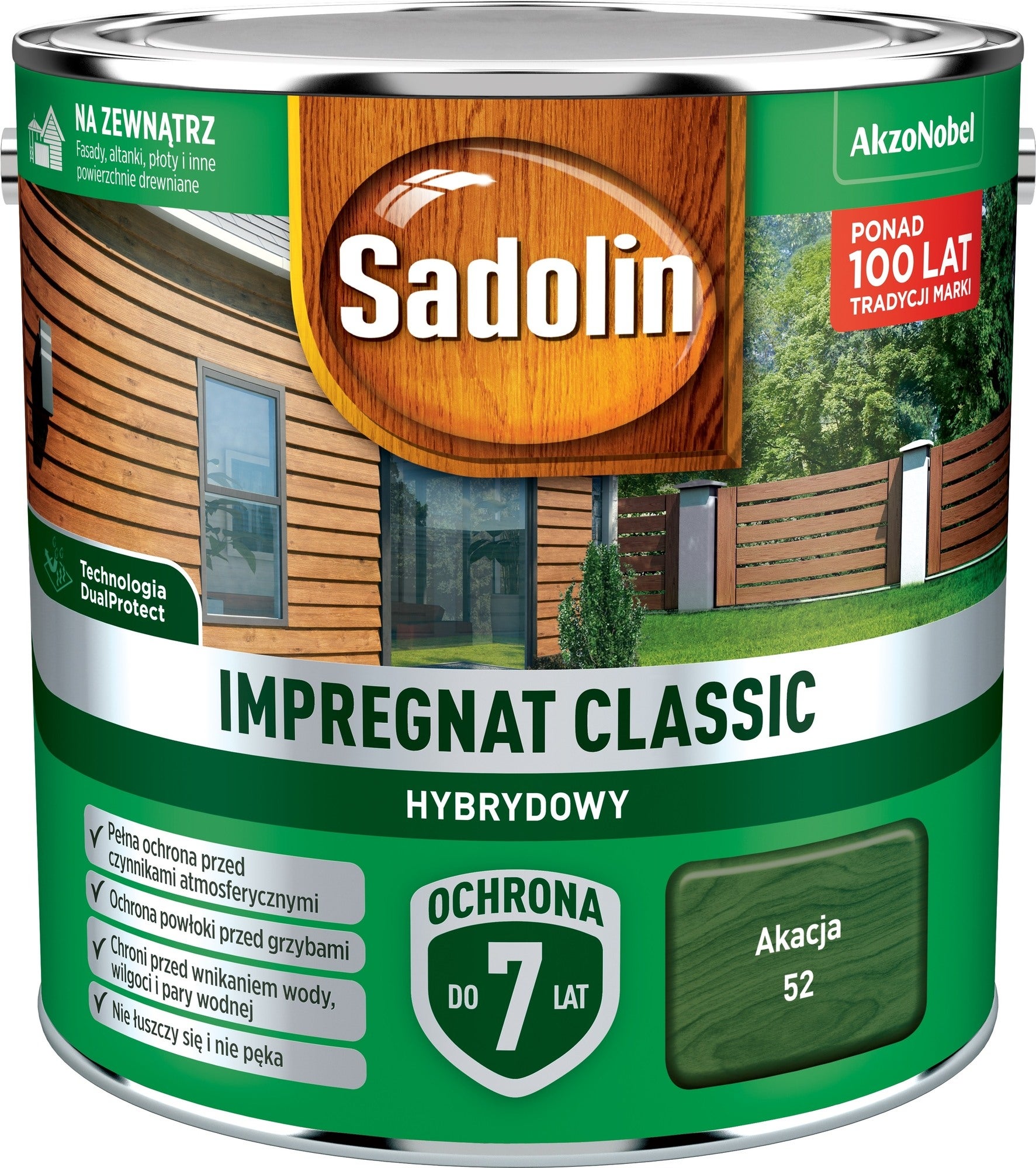 Impregnat hybrydowy Sadolin Classic akacja 2,5l