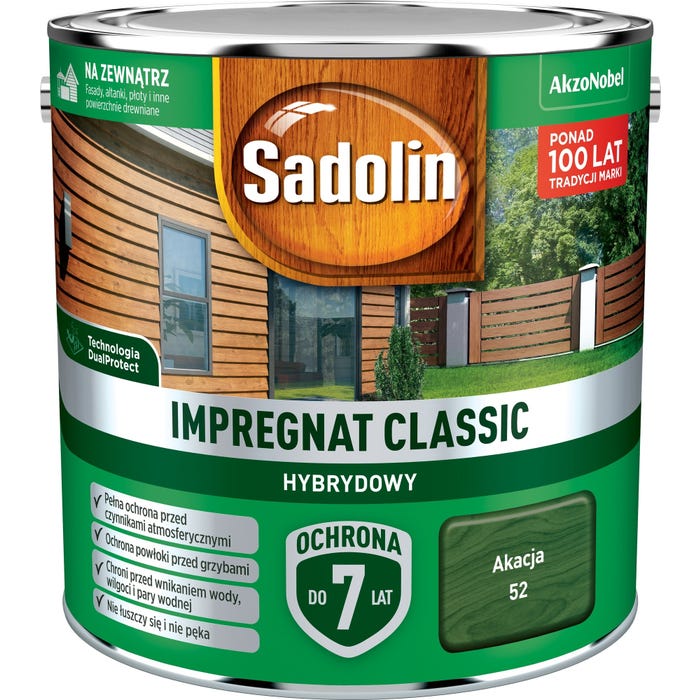 Impregnat hybrydowy Sadolin Classic akacja 2,5l