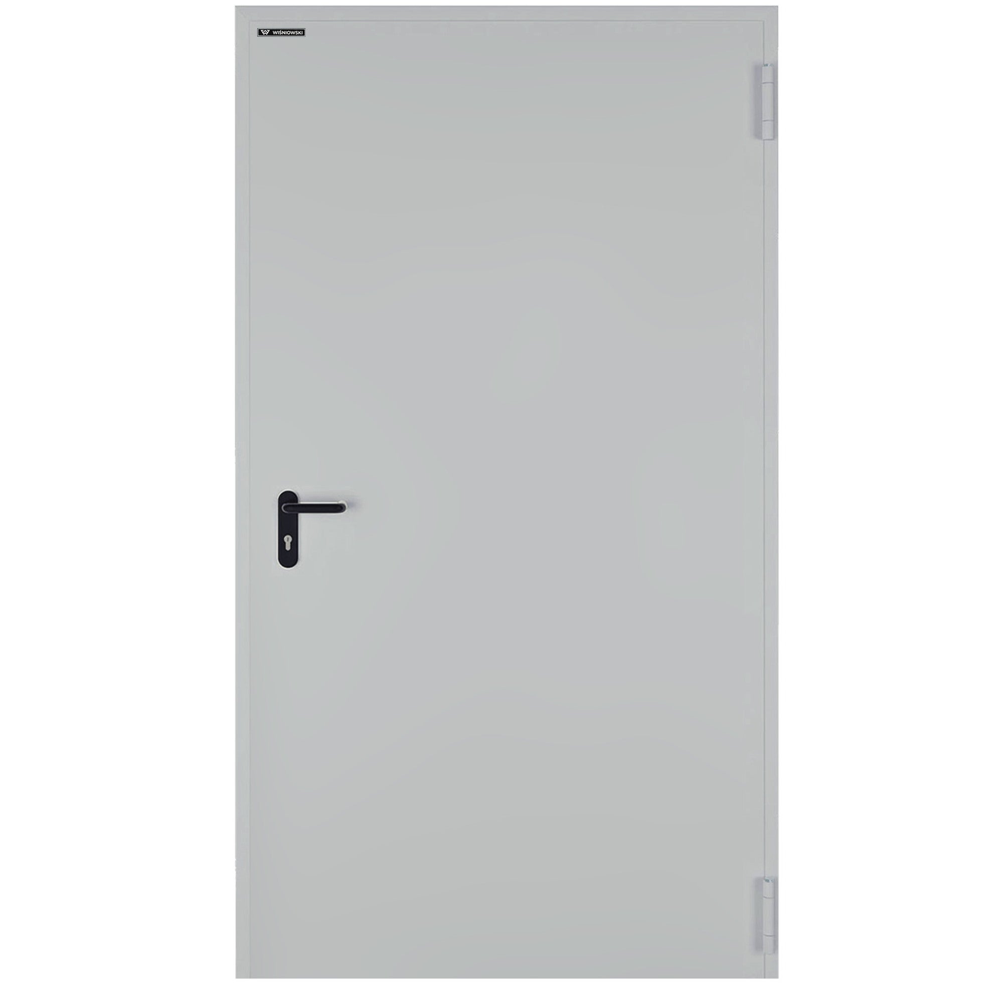 Drzwi techniczne Technical przeciwpożarowe EI30 100 prawe RAL 7035