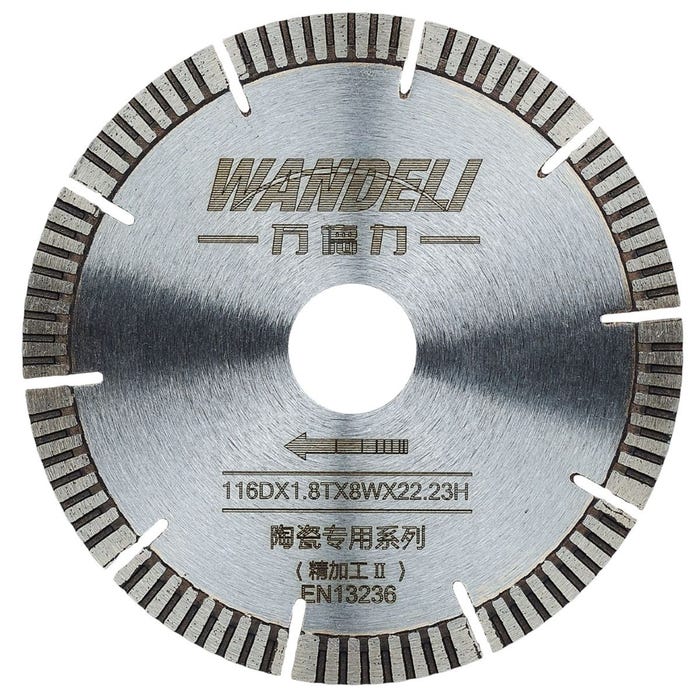 Tarcza diamentowa do gresu Wandeli J&P 116