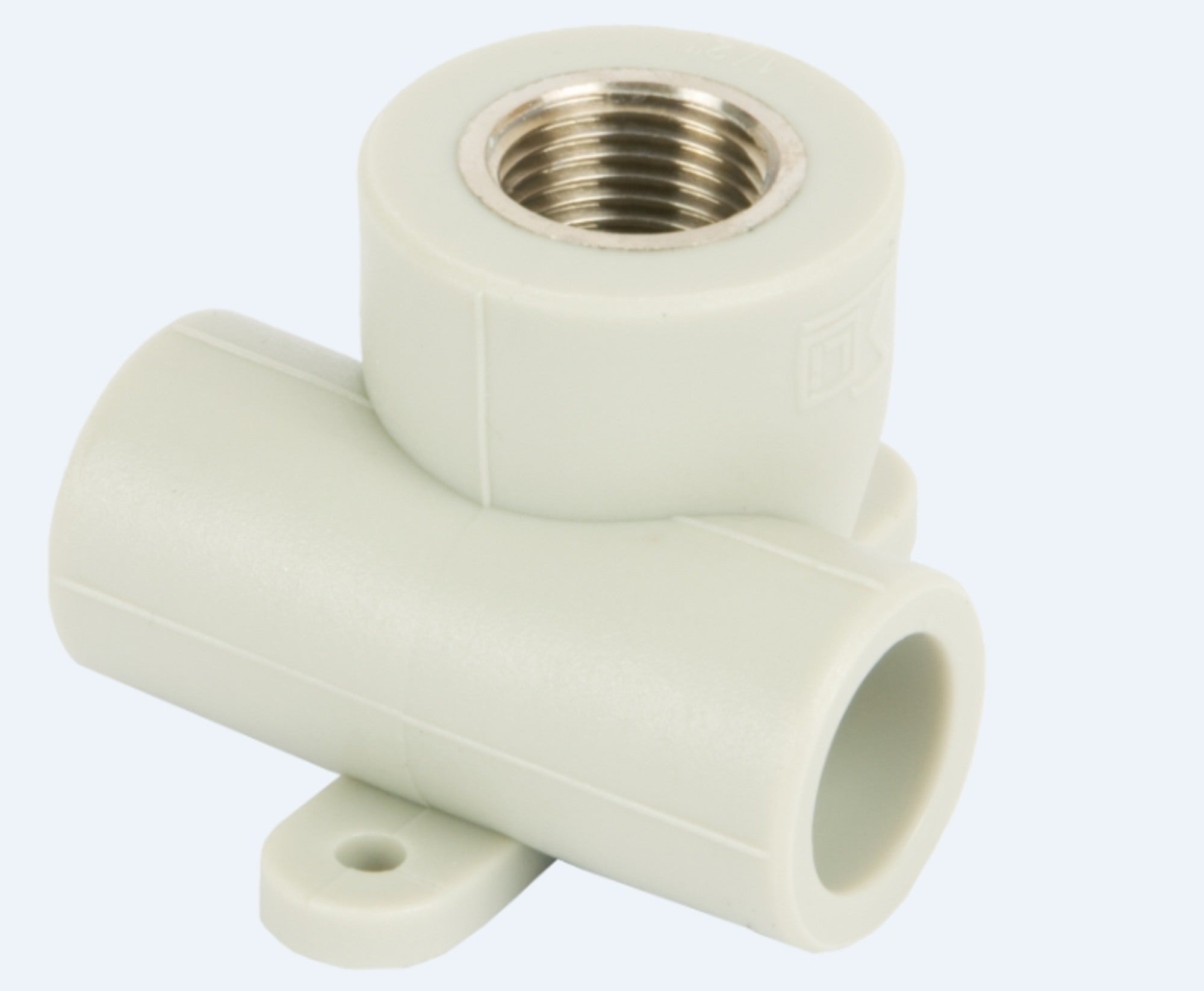 PPR Trójnik z wieszakiem GW 20 mm x 1/2"