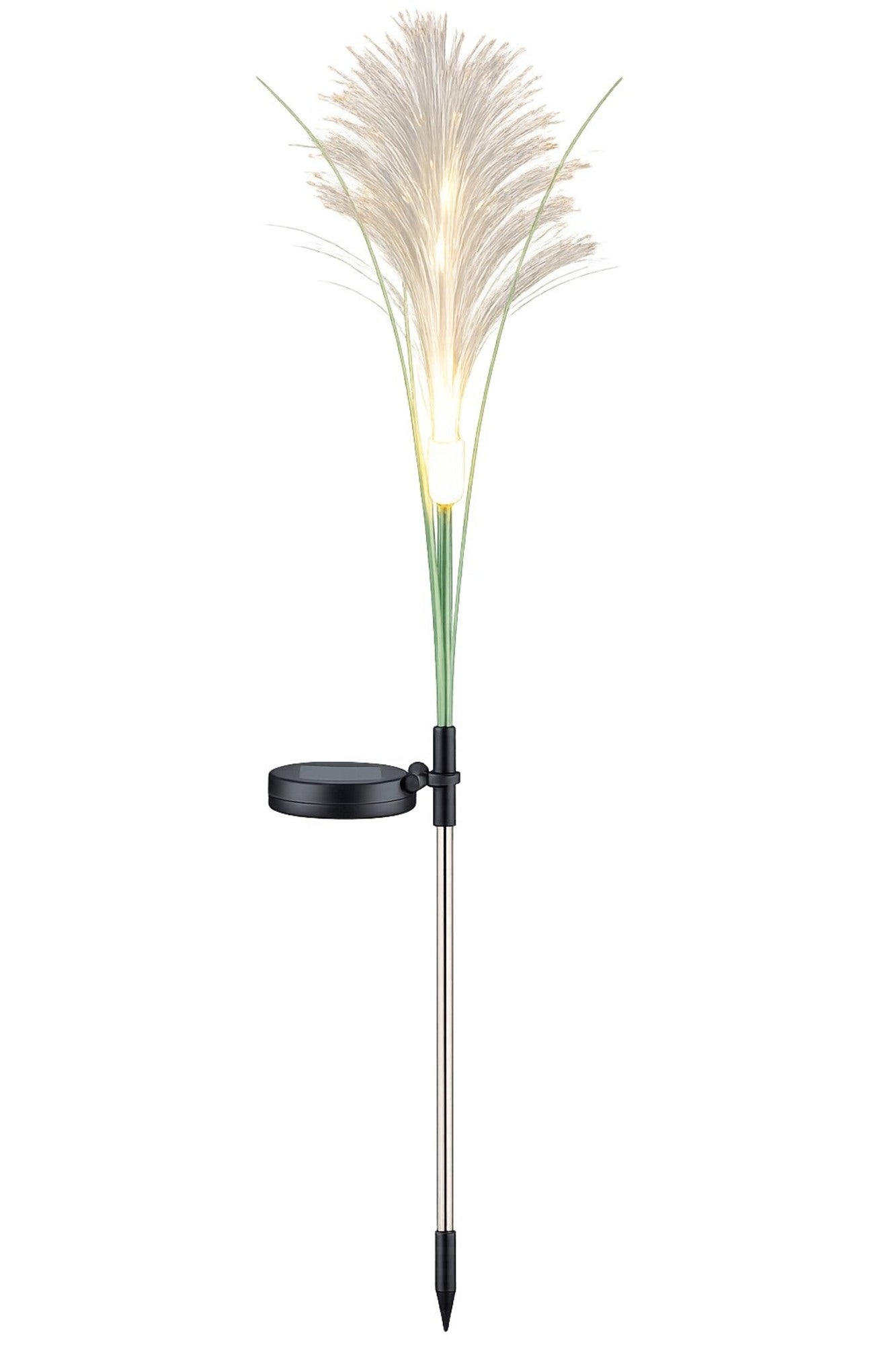 Lampka solarna pióropusz