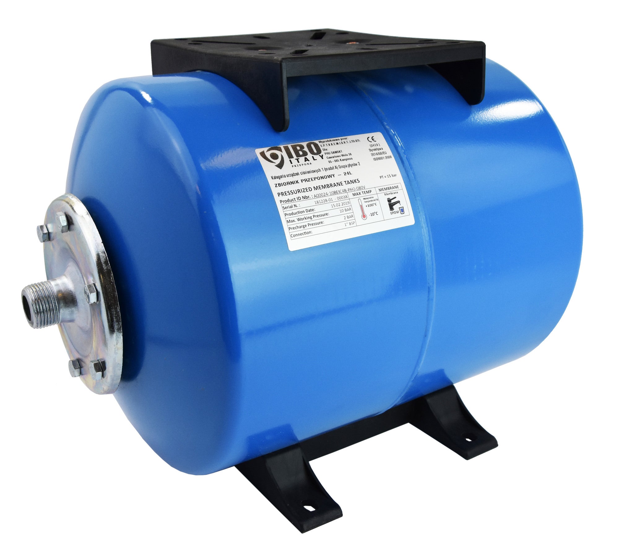 Zbiornik przeponowy GBH 24 l 0