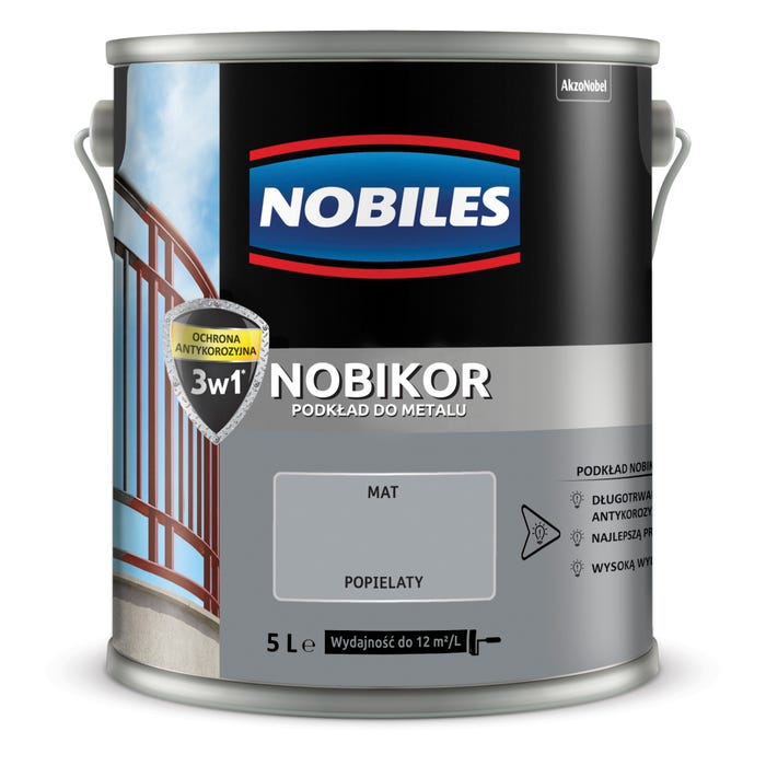 Nobikor Popielaty 5L