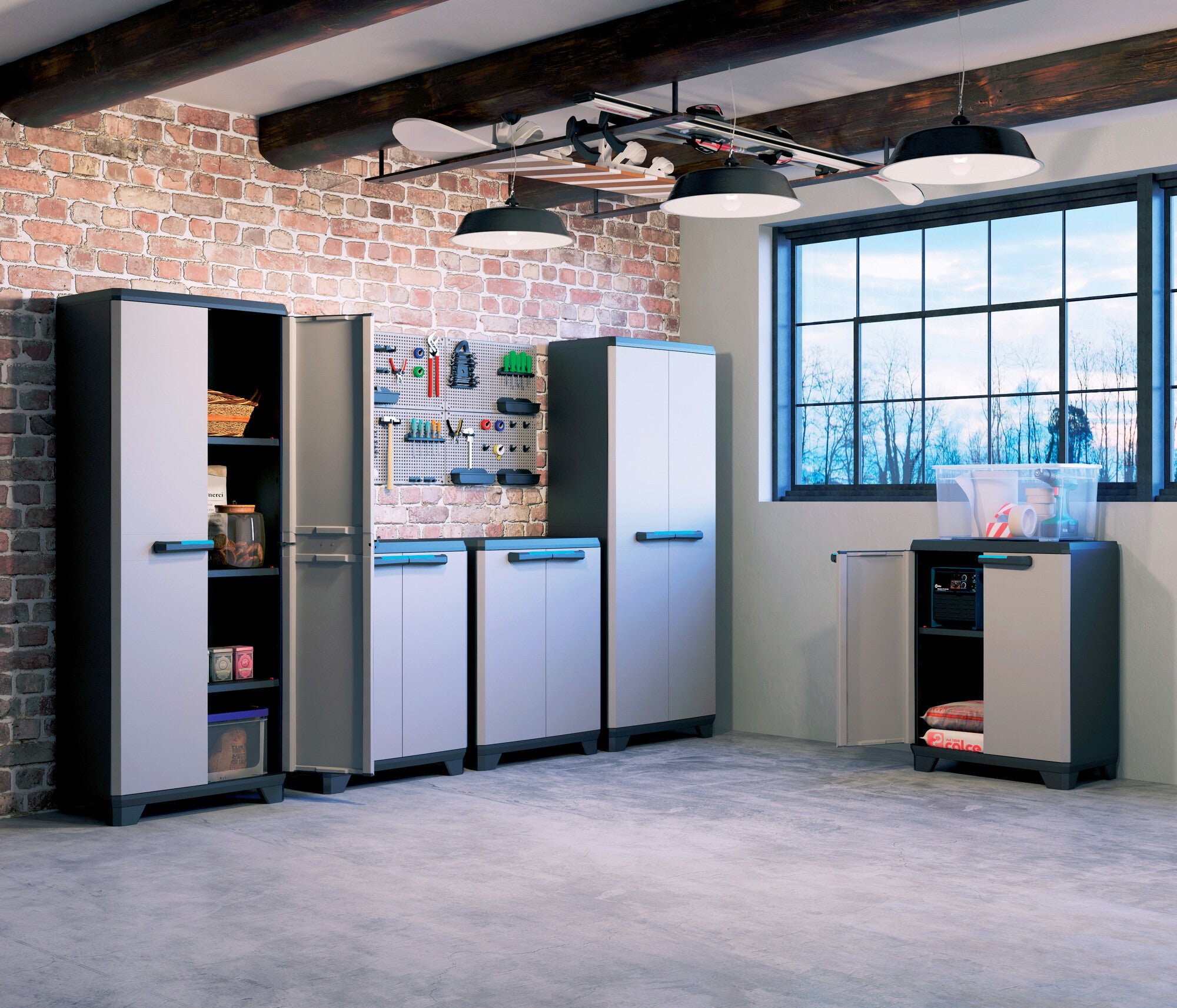 Szafa gospodarcza Linear 690x390x920 mm 2