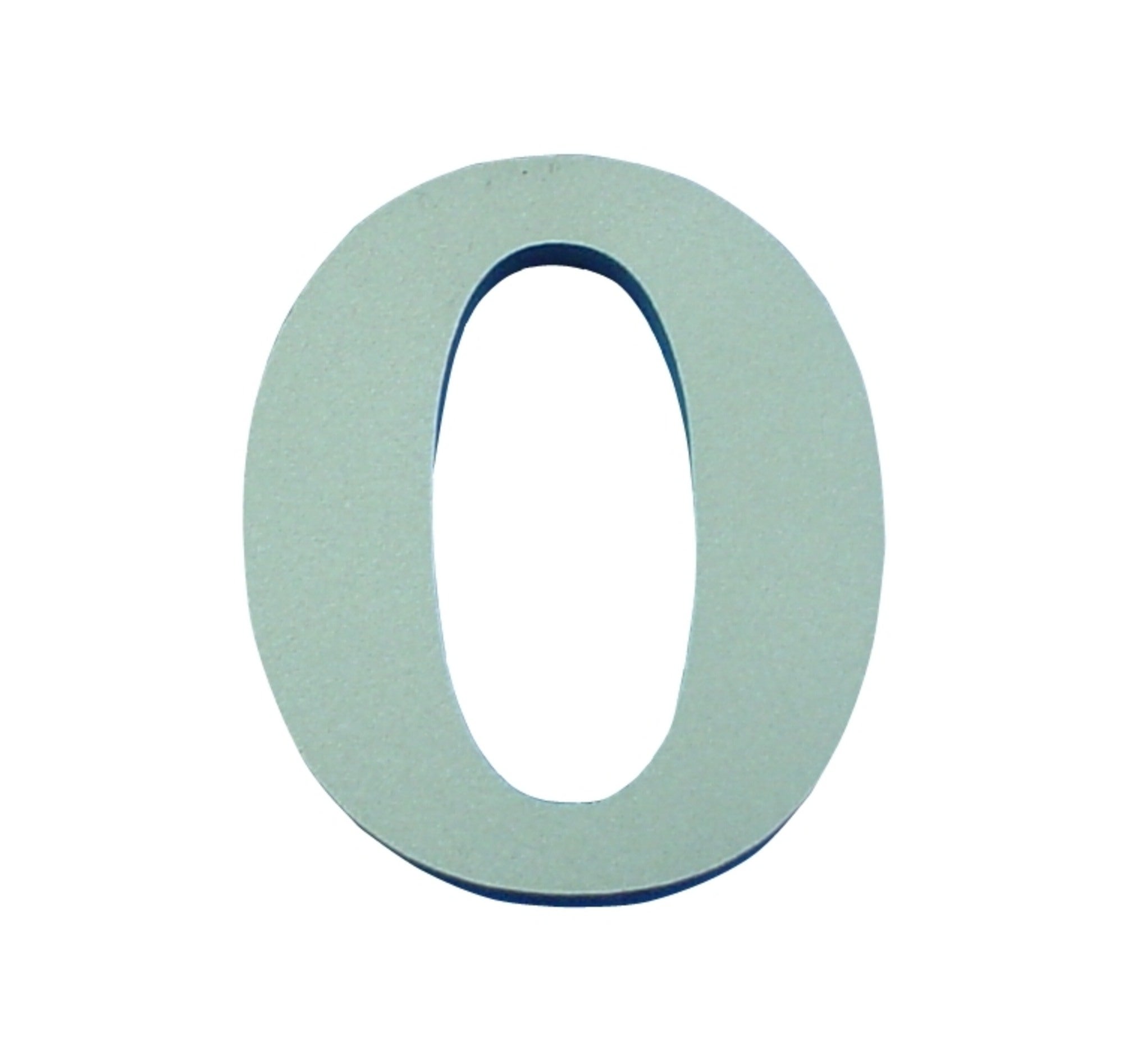 Cyfra 0 samoprzylepna oliwkowa 50 mm