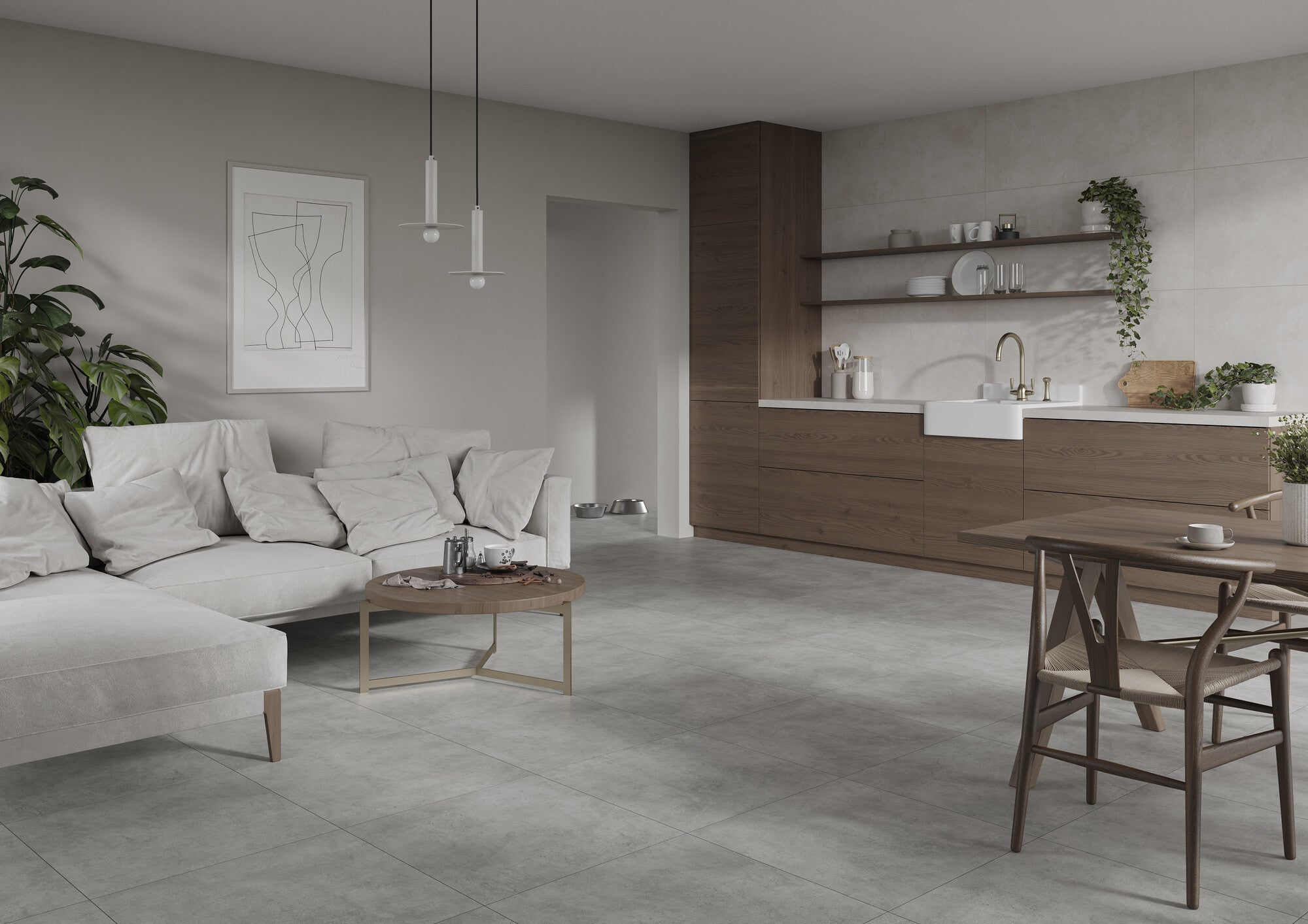 Gres szkliwiony Epis Light Grey 59,8x119,8 1,43 m2 7