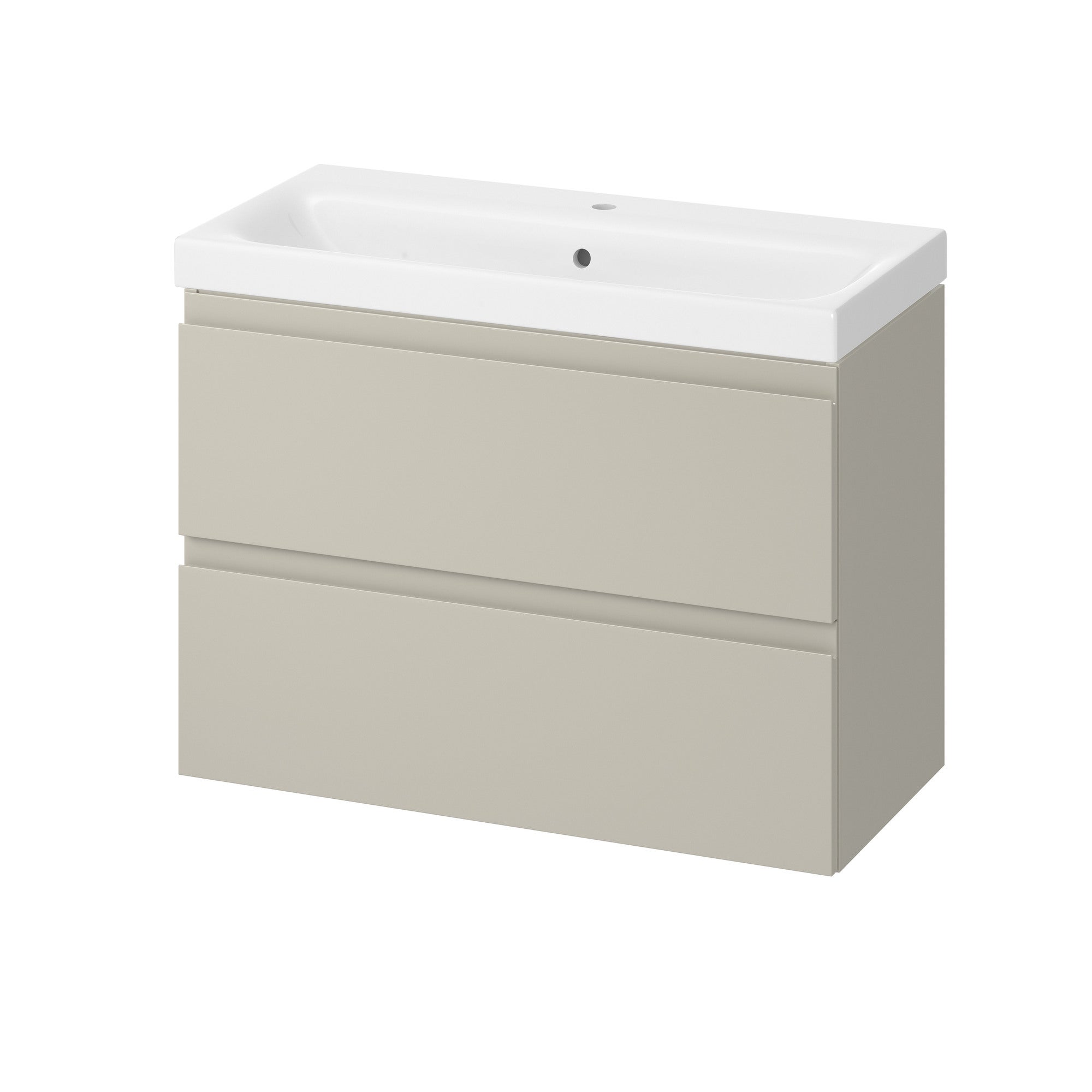 Szafka z umywalką Cersanit Moduo Slim 80 cm kaszmir
