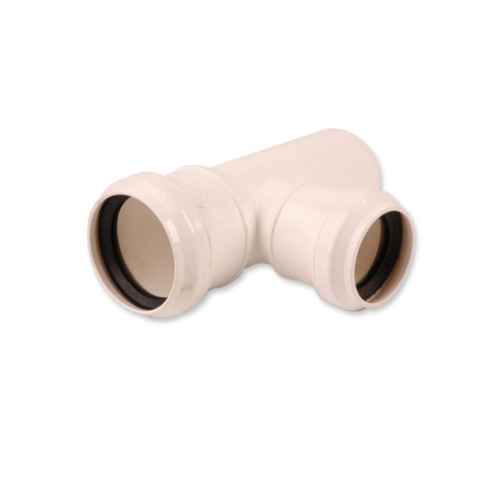 Trójnik redukcyjny kanalizacyjny 90° 75/50 mm z uszczelką