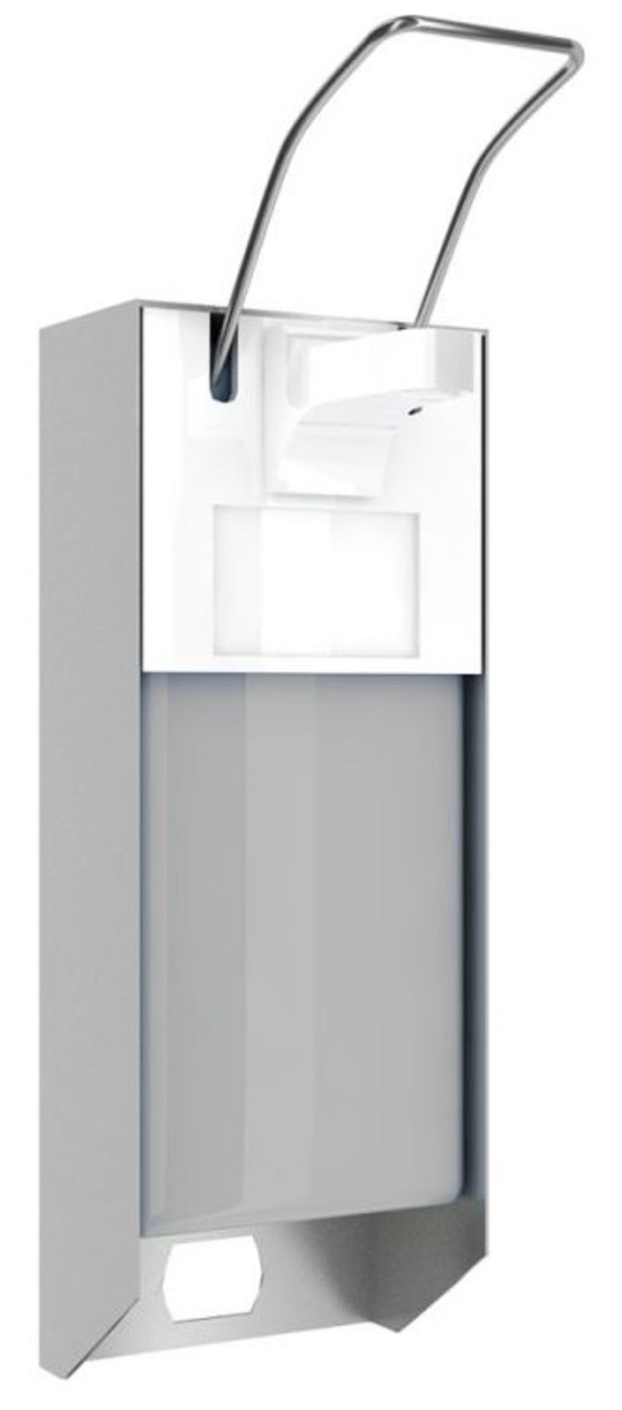 Dozownik płynów łokciowy 1l, metal