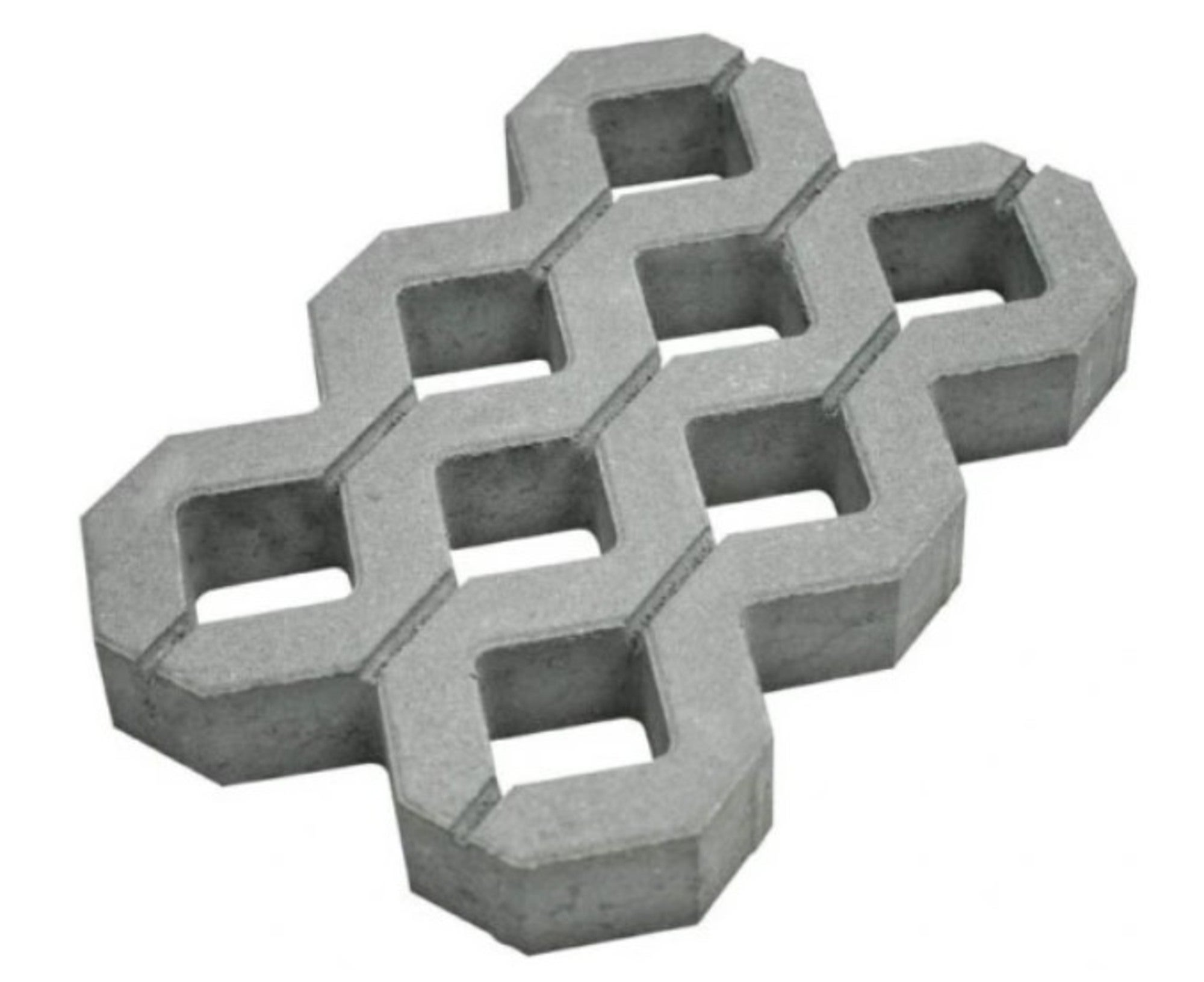 Płyta ażurowa, szara gr. 10 cm  gladka wym.40x60 cm, Kamal