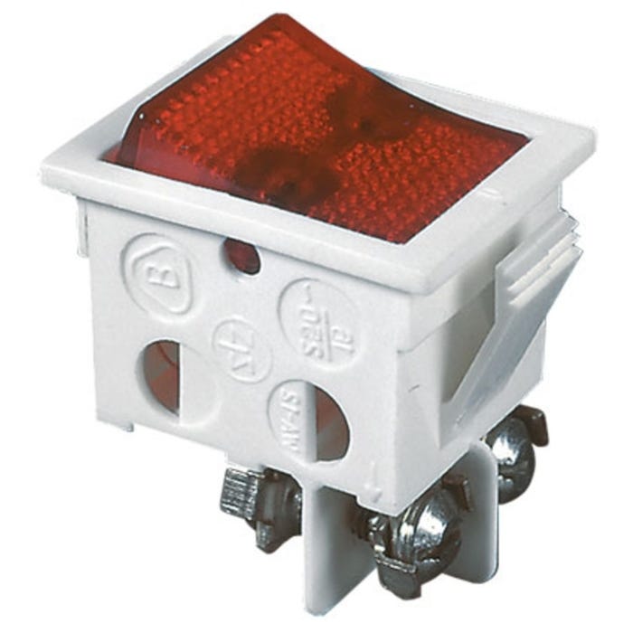 Wyłącznik kołyskowy 2-bieg podświetlany