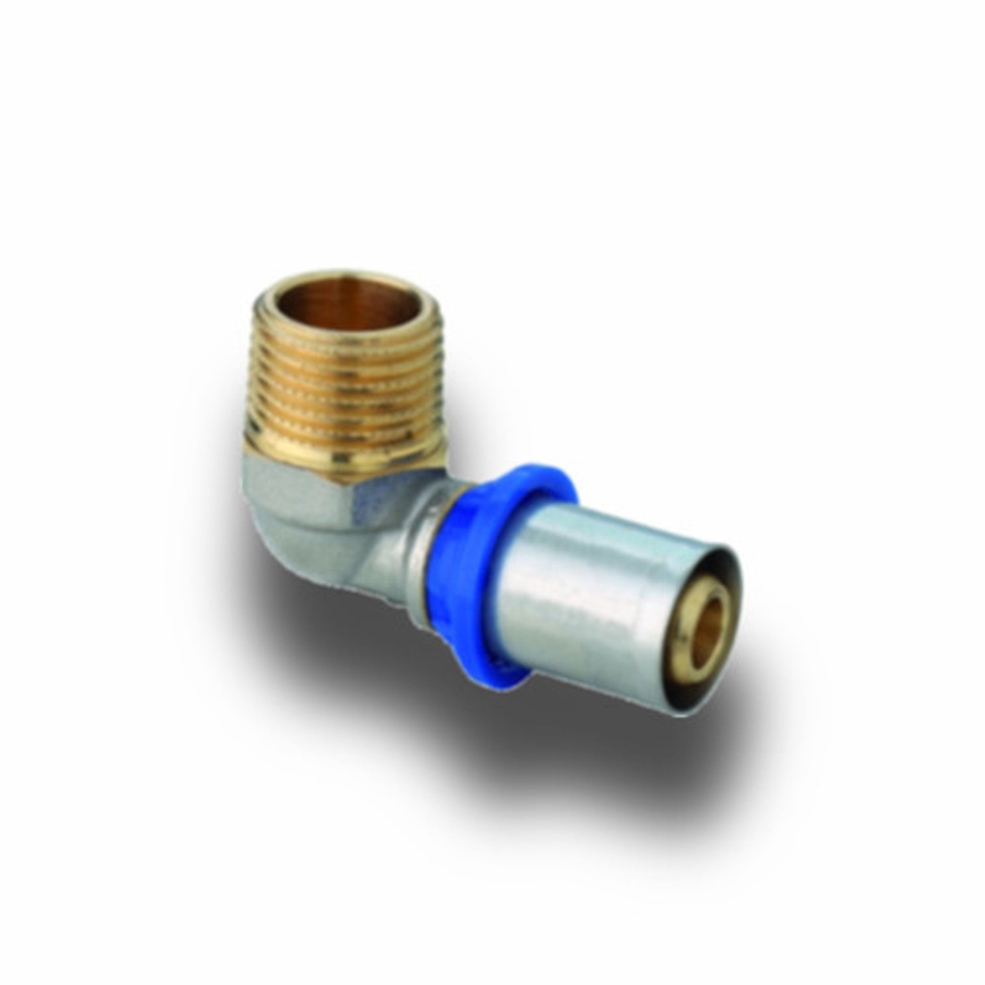 Pex Kolano zaciskowe GZ 20 mm x 1/2" Radopress