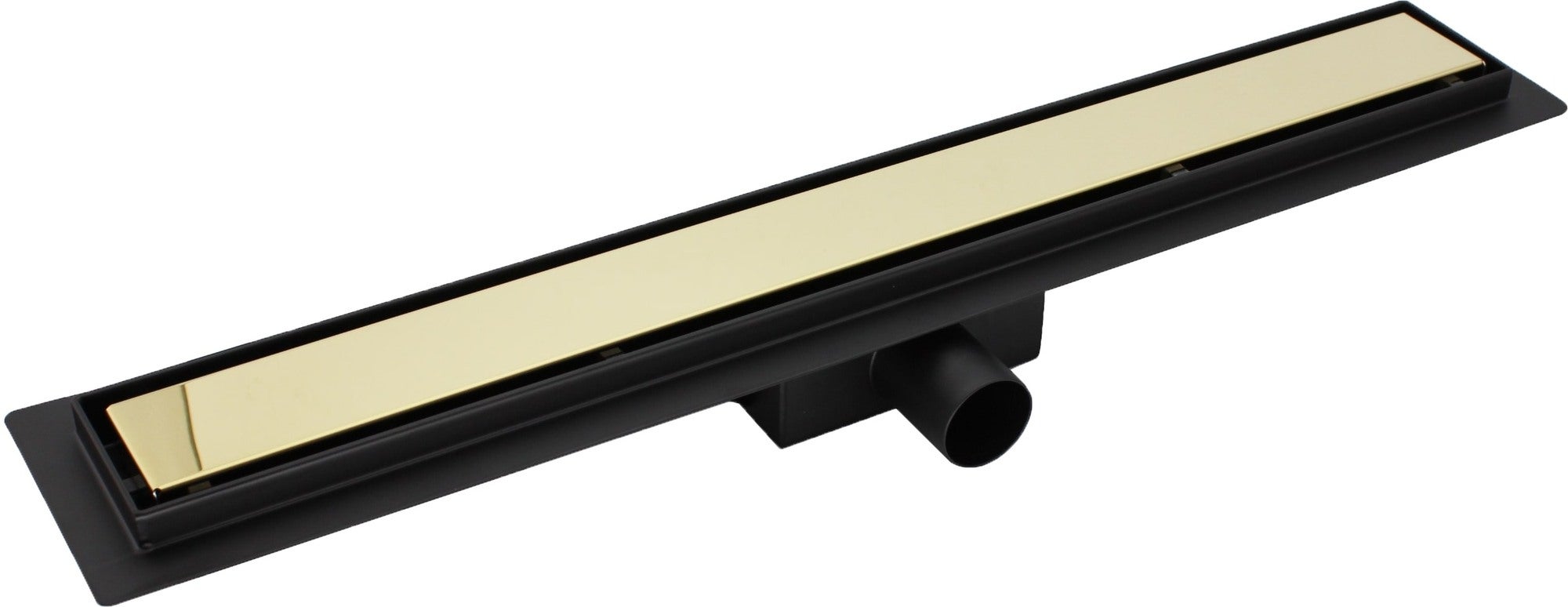 Odpływ liniowy Ordos 800 mm, czarny/złoty