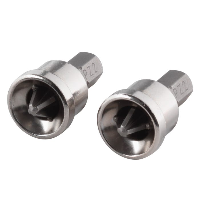 Bity PZ2 z ogranicznikiem głebokości do K/G, 2 szt.