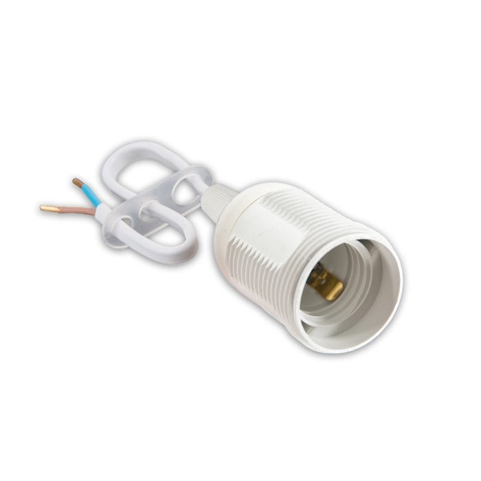 Oprawka remontowa E27 z przewodem 2x0,75mm