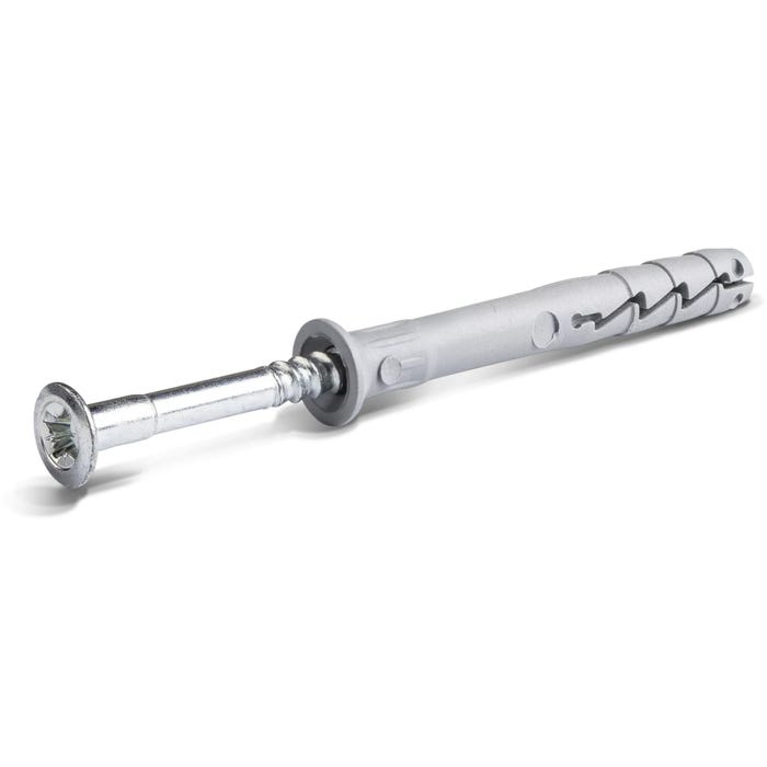 Kołek do szybkiego montażu z kołnierzem 6x60mm 16 szt.