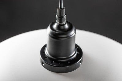 Oprawa sufitowa HORIZON  1x E27, biała, średnica 32cm, materiał metal 1