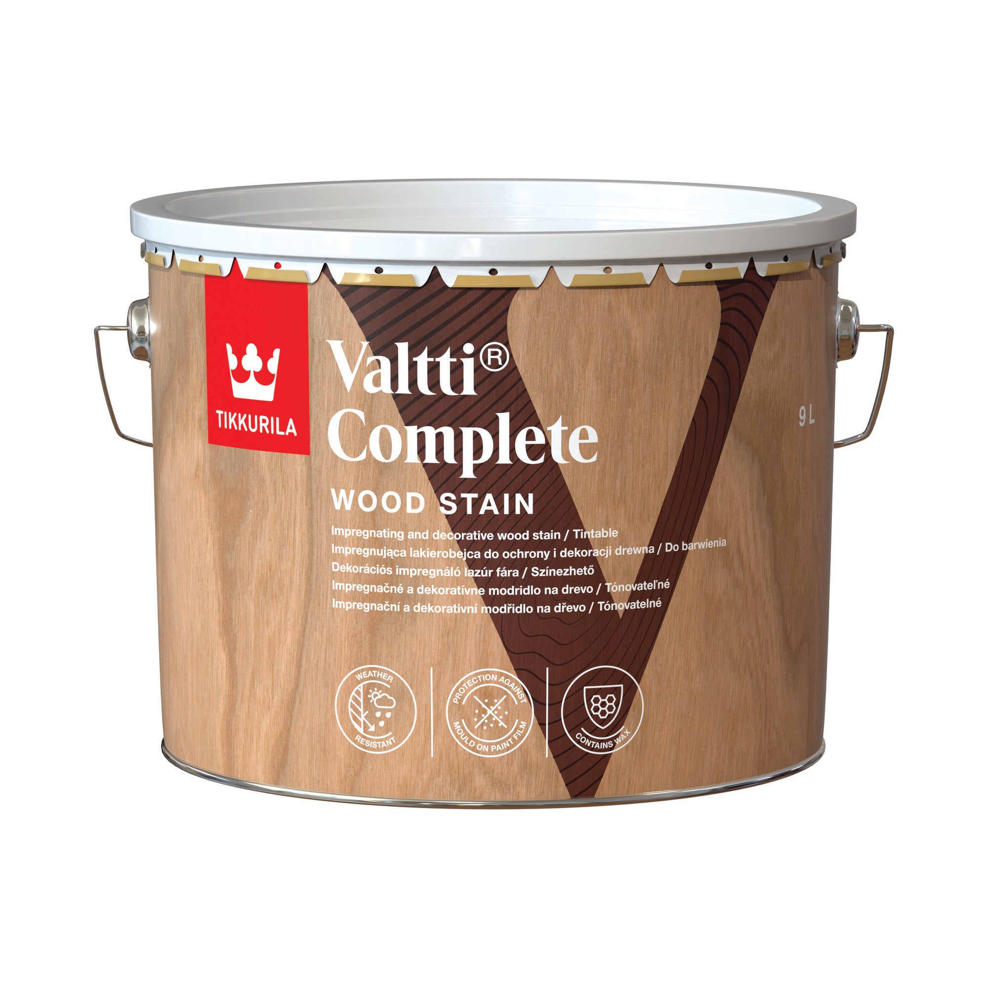 Lakierobejca Tikkurila Valtti Complete 9l 0