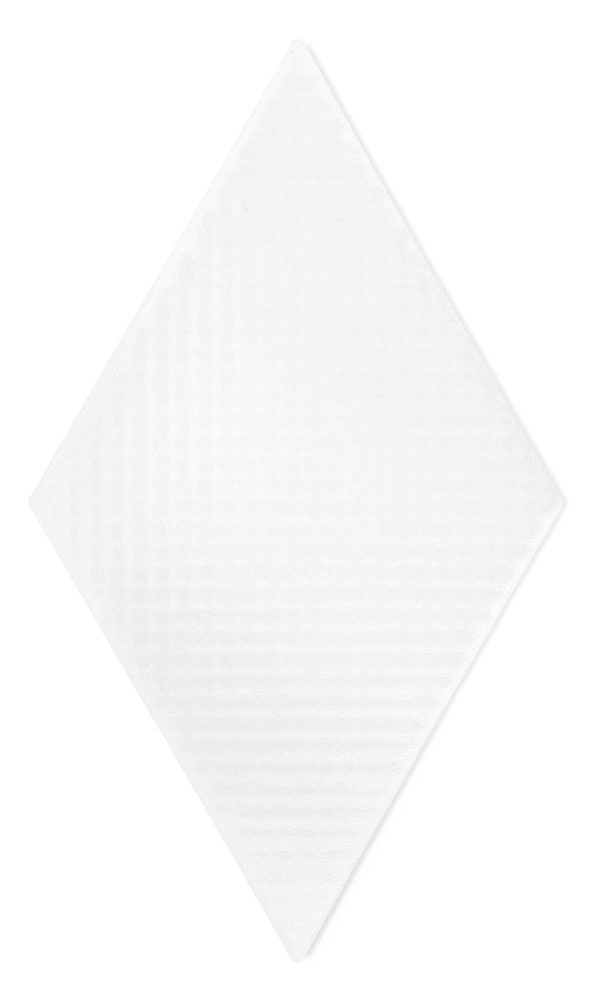Фото - Плитка Mozaika ceramiczna Rombic white 02 mat 11.5x20 cm