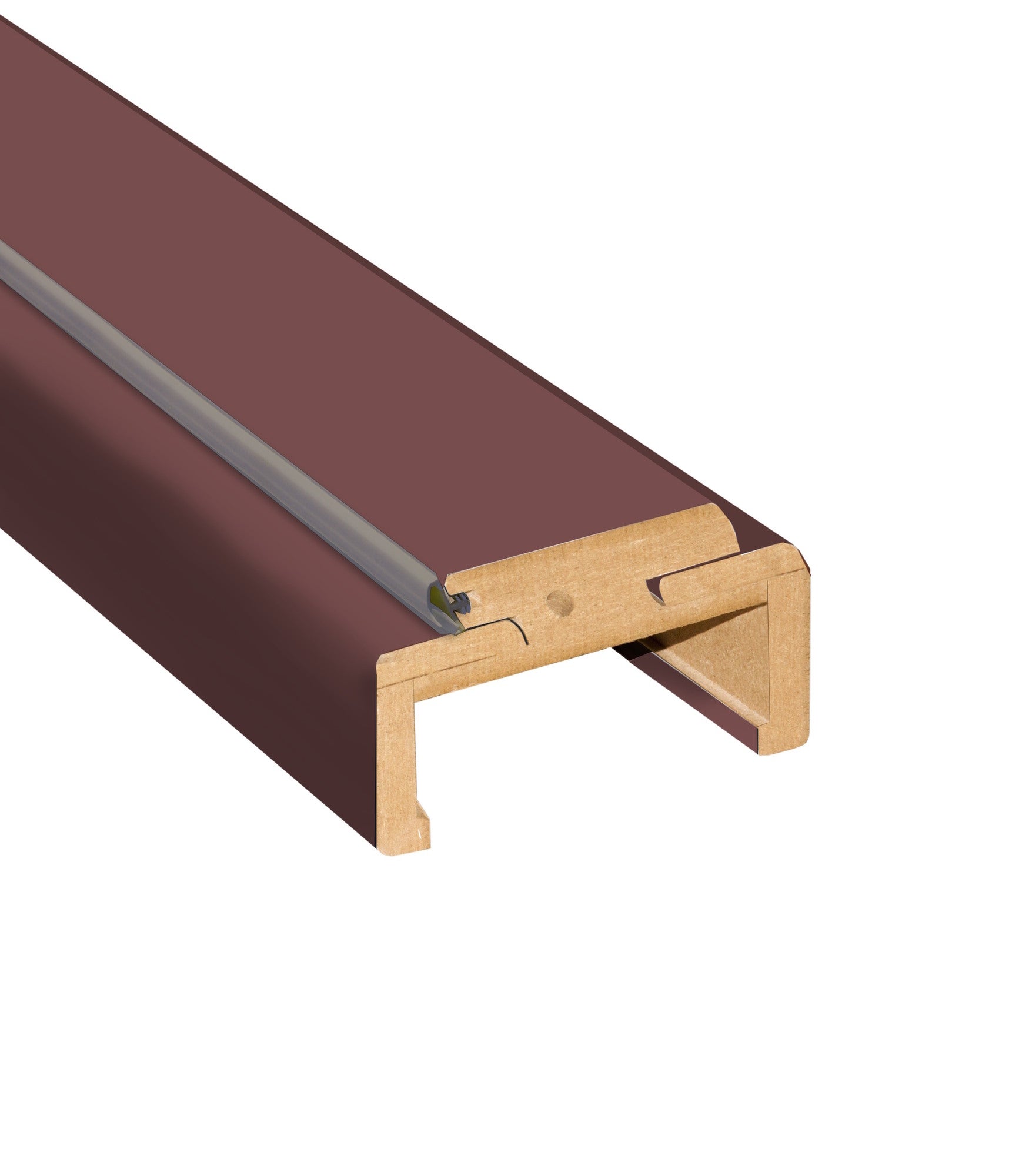 Belka 60 ościeżnicy stałej bezprzylgowej clay