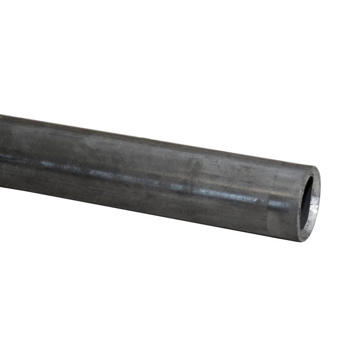 Rura stalowa gwintowana bez szwu 1/2" czarna 1 m