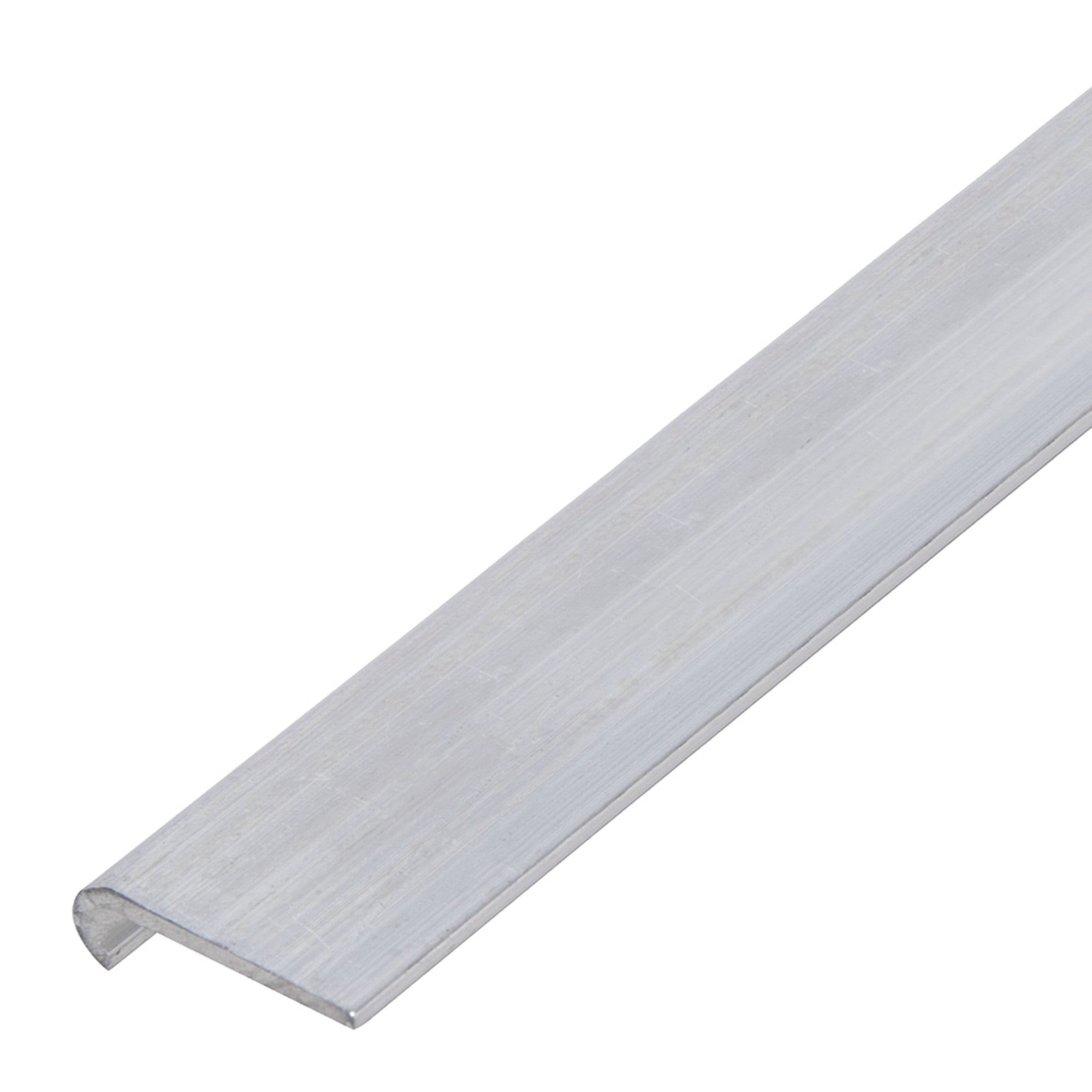 Kątownik wykończeniowy aluminium surowe 20x6x1.3/1m 0