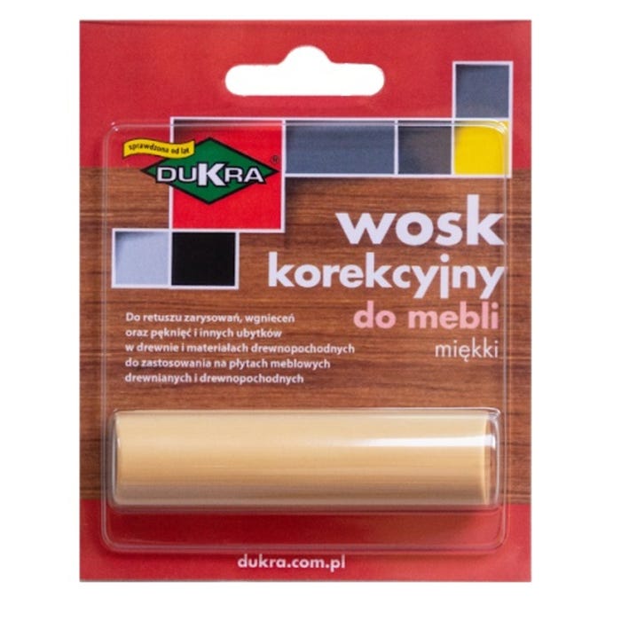 Wosk do drewna jasny dąb 15g