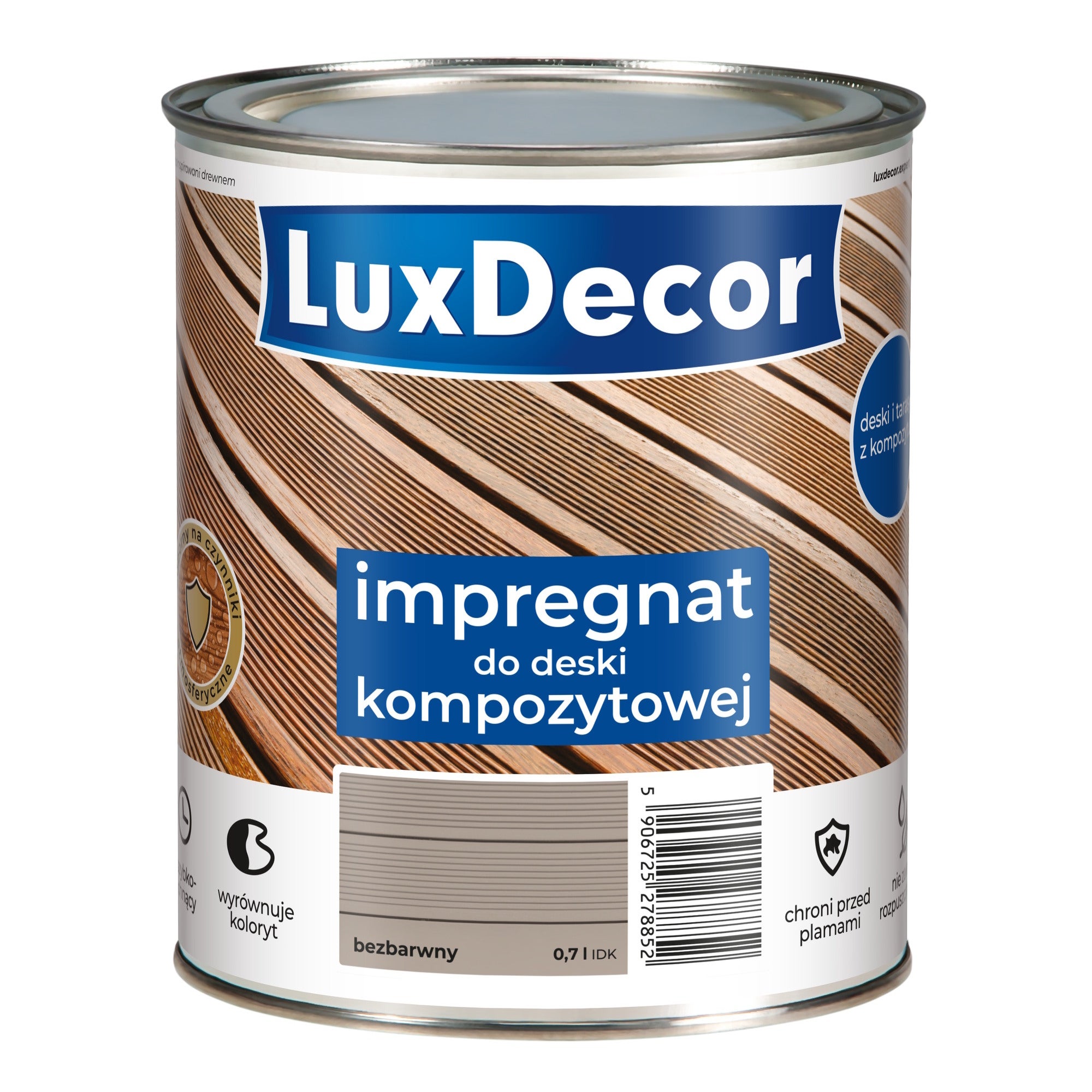 Luxdecor impregnat do deski kompozytowej bezbarwny 0,7L 0