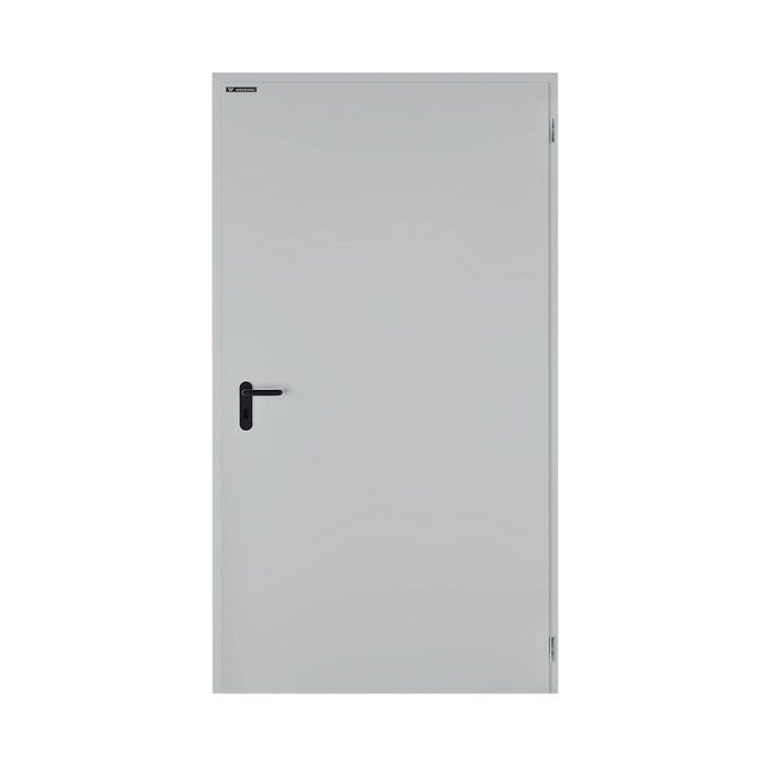 Drzwi techniczne Technical 40 90 cm, uniwersalne, RAL 7035