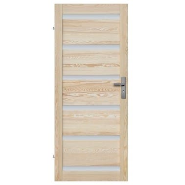 Skrzydło pokojowe Genewa 90 lewe sosna surowa