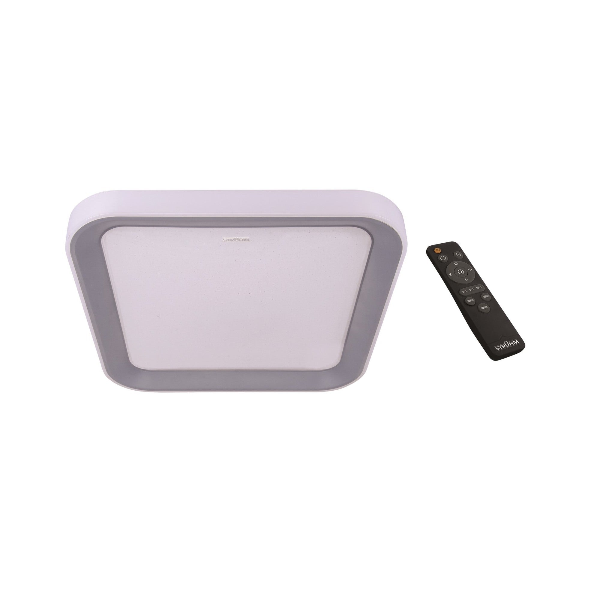 Plafon LED ARIEL 48W 6130LM zmienna temperatura barwowa IP44 PILOT kwadratowy