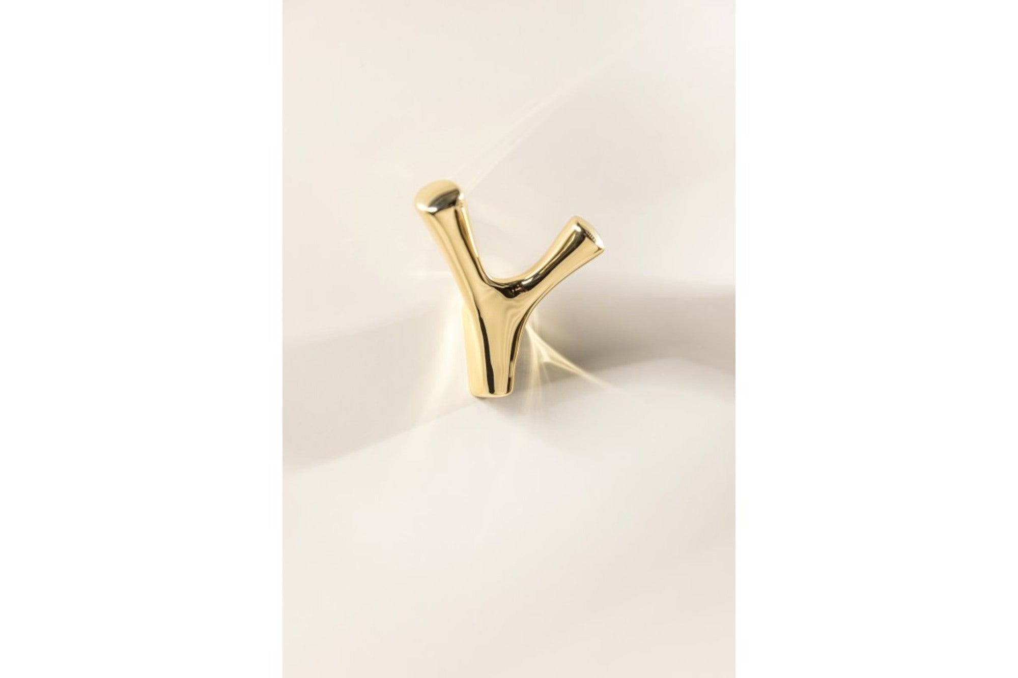 Wieszak podwójny mosiądz 0