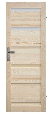 Skrzydło łazienkowe Genewa 90 prawe sosna surowa