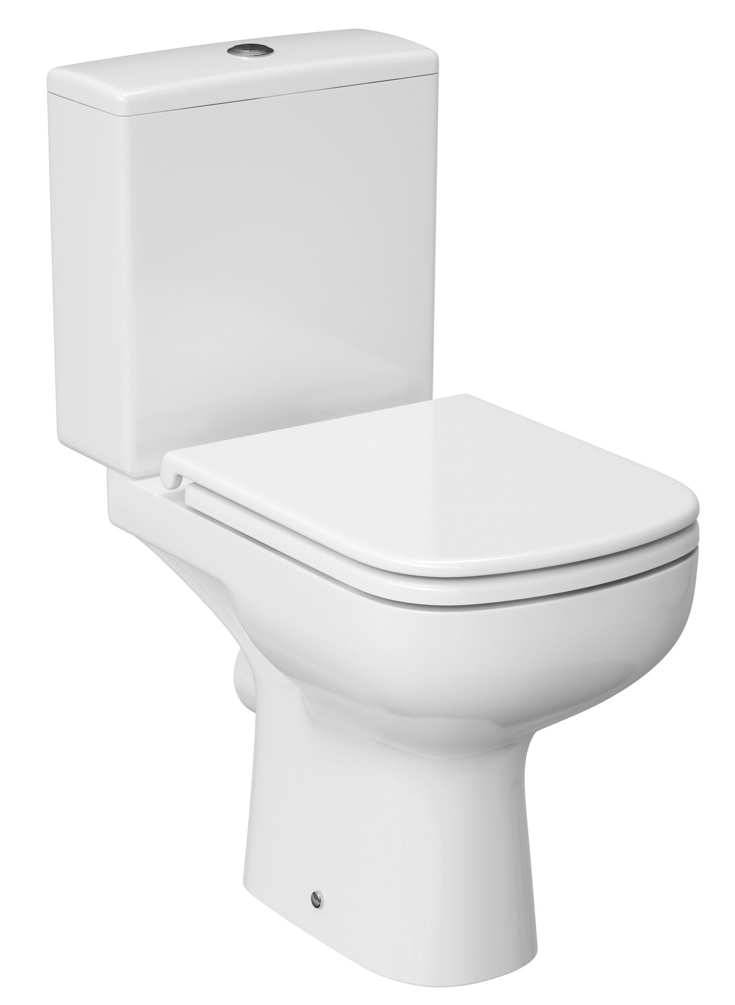 WC kompakt Cersanit Colour poziom biały